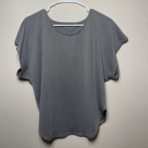 Gray Women's Workout Top